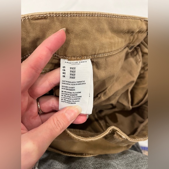Men’s American Eagle Flex Khaki Dress Pants 31x32 - Picture 9 of 10